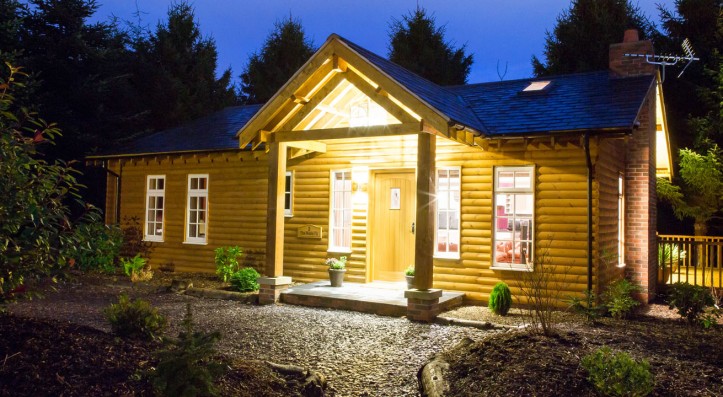 The Noble Fir Luxury Forest Lodge The Hollies Farm Shop