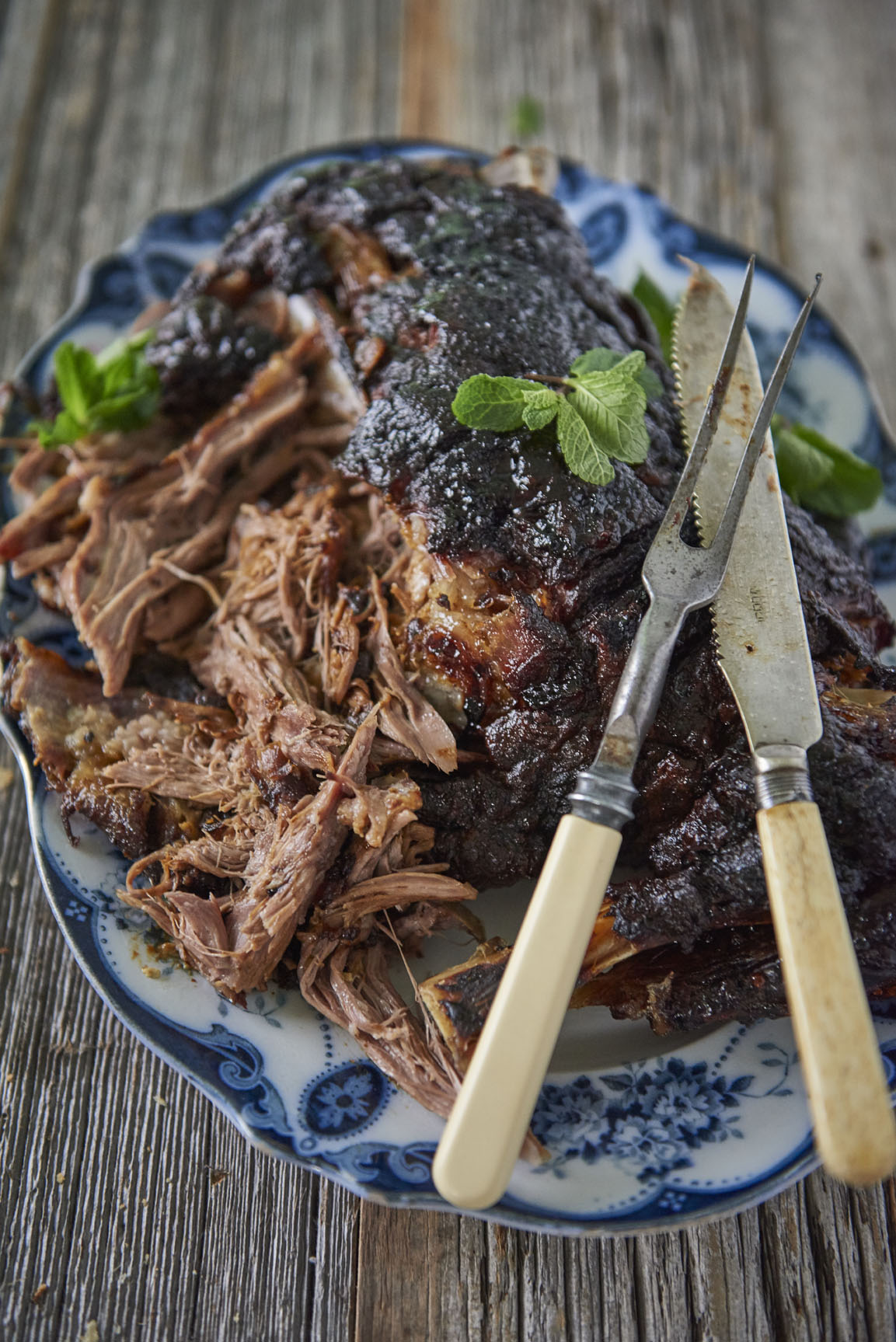 The Hollies' Spicy Pulled Lamb Shoulder Recipe - The Hollies Farm Shop