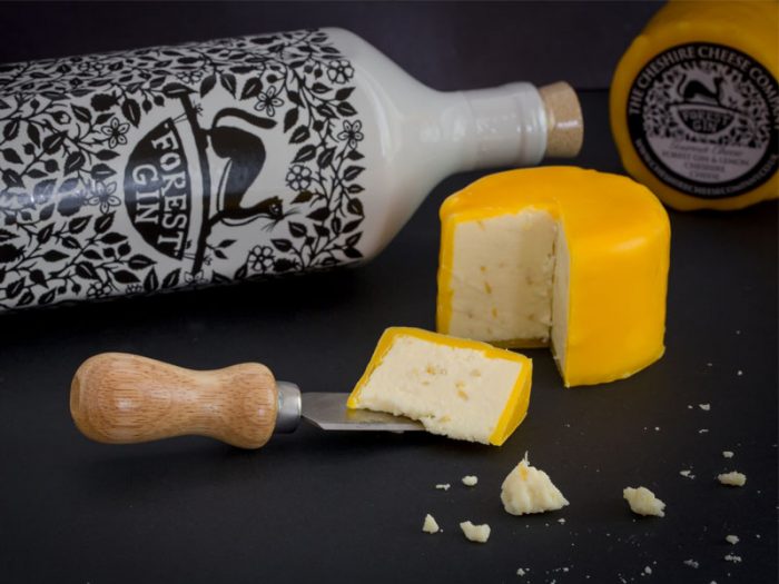 Forest Gin and Lemon Cheshire Cheese The Hollies Farm Shop