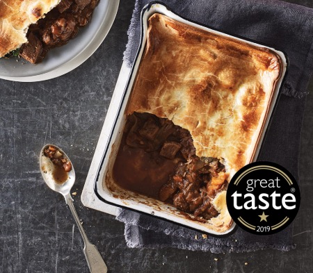 Steak and Red Wine pie | The Hollies Farm Shop